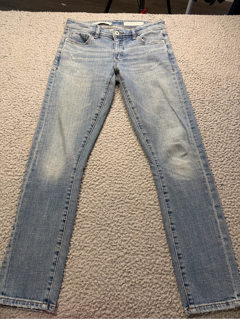 Pilcro and the Letterpress Light Blue Skinny Jeans
